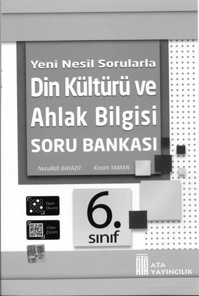 DİN KÜLTÜRÜ VE AHLAK BİLGİSİ SORU BANKASI ANKA Fotokopi