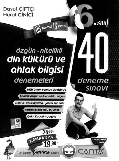 DİN KÜLTÜRÜ VE AHLAK BİLGİSİ DENEMELERİ ANKA Fotokopi