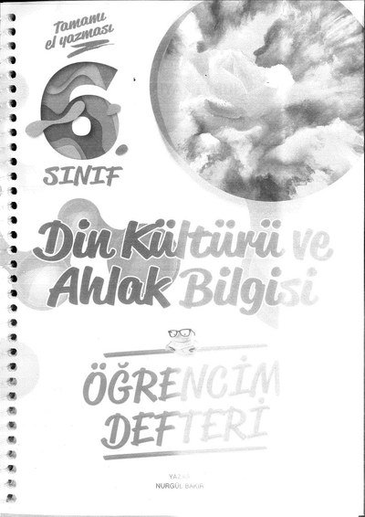 DİN KÜLTÜRÜ VE AHLAK BİLGİSİ ÖĞRENCİM DEFTERİ