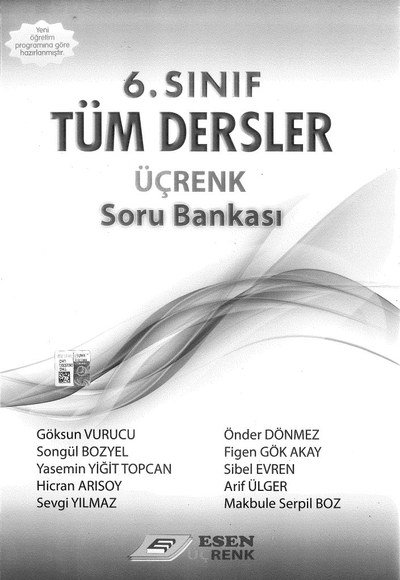 TÜM DERSLER ÜÇRENK SORU BANKASI ANKA Fotokopi