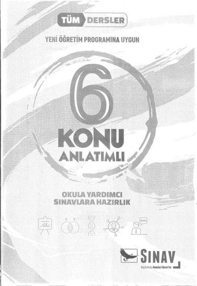 KONU ANLATIMLI TÜM DERSLER