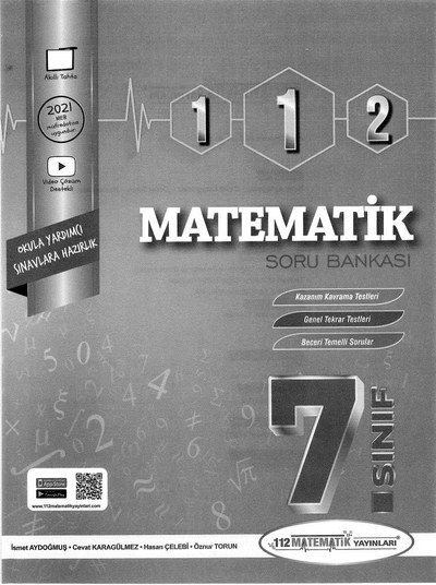 MATEMATİK SORU BANKASI ANKA Fotokopi