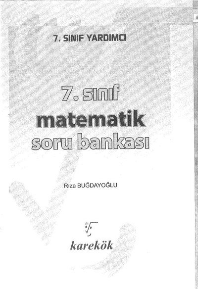 MATEMATİK SORU BANKASI ANKA Fotokopi