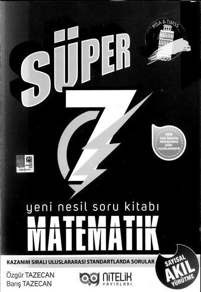 SÜPER MATEMATİK SAYISAL AKIL YÜRÜTME ANKA Fotokopi