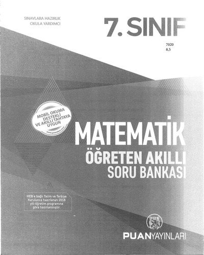 MATEMATİK ÖĞRETEN AKILLI SORU BANKASI ANKA Fotokopi