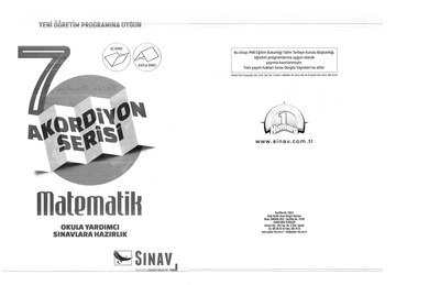 AKORDİYON SERİSİ MATEMATİK OKULA YARDIMCI ANKA Fotokopi
