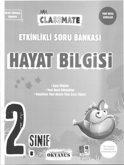 ETKİNLİKLİ SORU BANKASI HAYAT BİLGİSİ ANKA Fotokopi