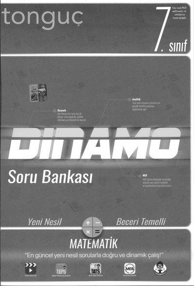 DİNAMO SORU BANKASI MATEMATİK ANKA Fotokopi