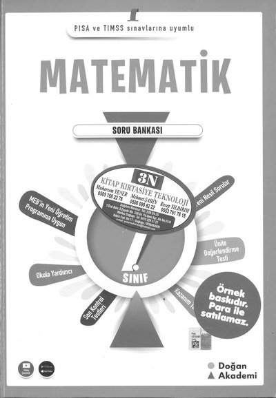 MATEMATİK SORU BANKASI ANKA Fotokopi