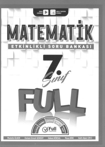 MATEMATİK ETKİNLİKLİ SORU BANKASI ANKA Fotokopi