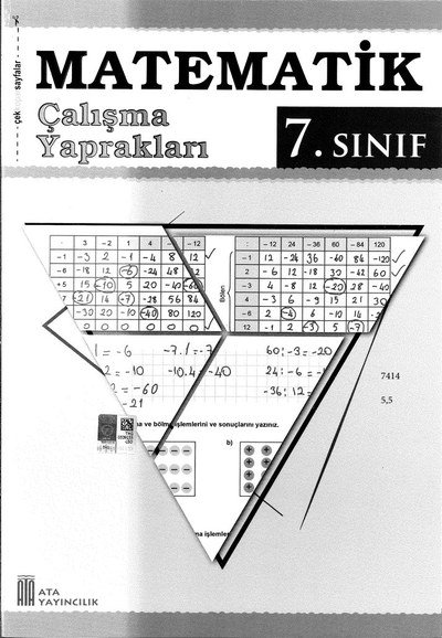 MATEMATİK ÇALIŞMA YAPRAKLARI ANKA Fotokopi