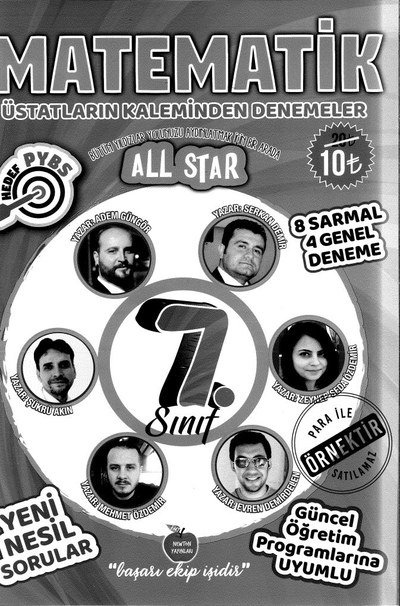 MATEMATİK ÜSTATLARIN KALEMİNDEN DENEMELER ANKA Fotokopi