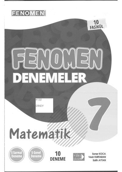 FENOMEN DENEMELER MATEMATİK 10 DENEME ANKA Fotokopi
