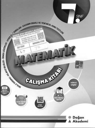MATEMATİK ÇALIŞMA KİTABI ANKA Fotokopi