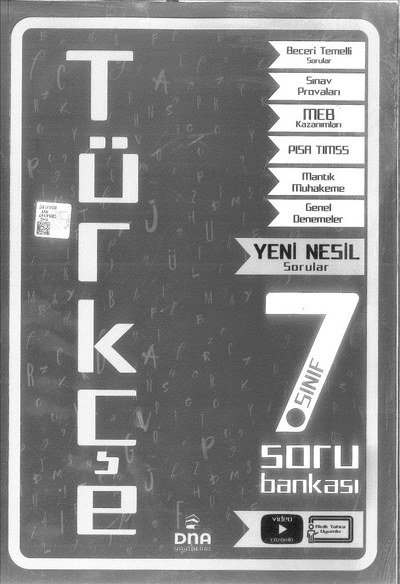 TÜRKÇE SORU BANKASI ANKA Fotokopi
