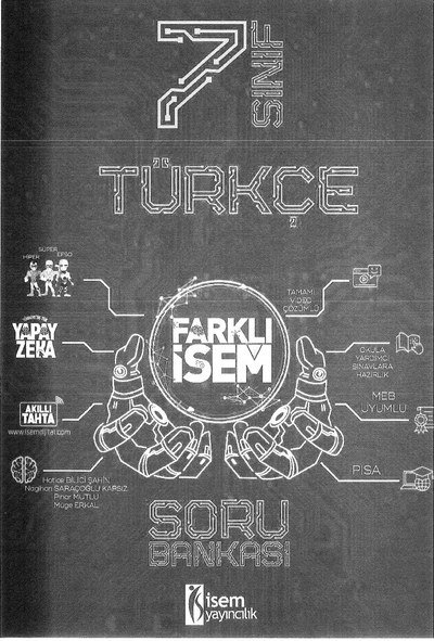TÜRKÇE FARKLI İSEM SORU BANKASI ANKA Fotokopi