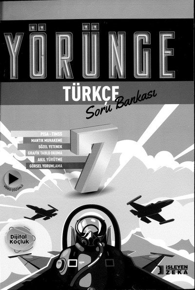 YÖRÜNGE TÜRKÇE SORU BANKASI ANKA Fotokopi