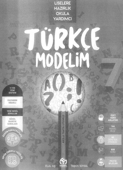 TÜRKÇE MODELİM ANKA Fotokopi