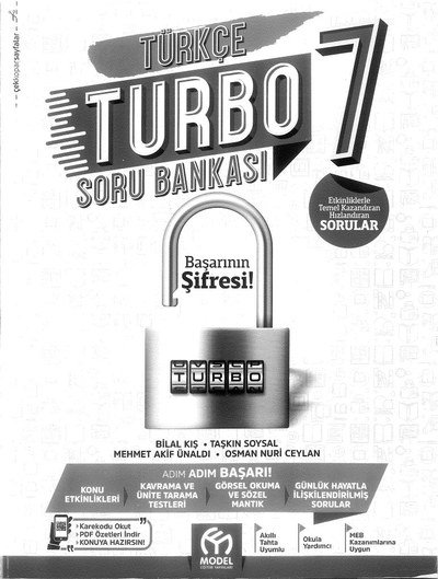 TÜRKÇE TURBO SORU BANKASI