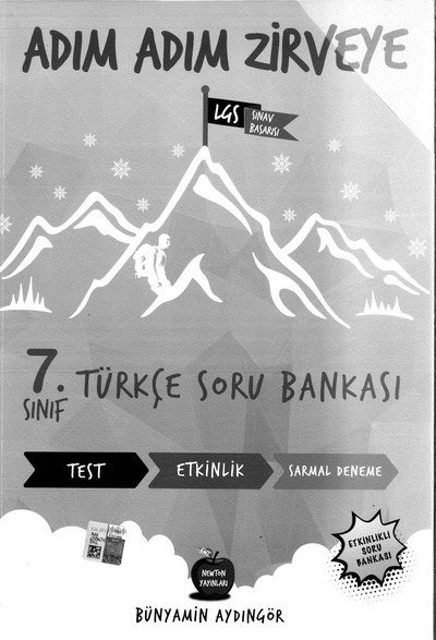 ADIM ADIM ZİRVEYE TÜRKÇE SORU BANKASI