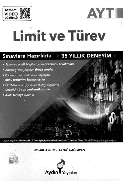 LİMİT VE TÜREV AYT ANKA Fotokopi