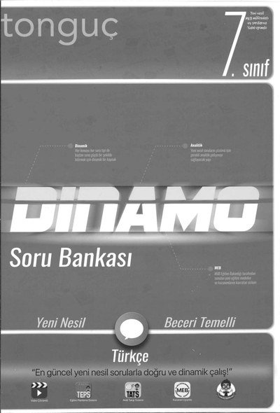 DİNAMO SORU BANKASI TÜRKÇE ANKA Fotokopi