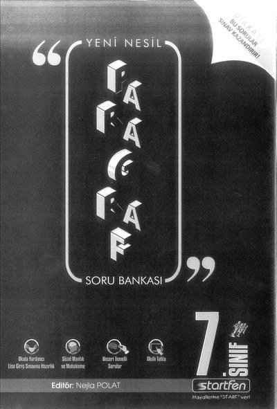 PARAGRAF SORU BANKASI