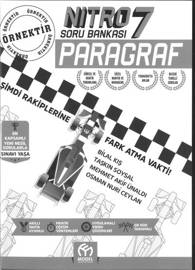 NİTRO SORU BANKASI PARAGRAF ANKA Fotokopi