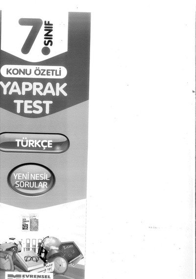 KONU ÖZETLİ YAPRAK TEST TÜRKÇE ANKA Fotokopi
