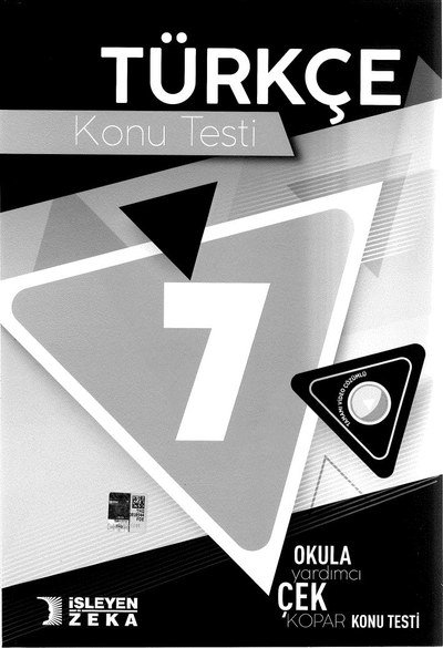 TÜRKÇE KONU TESTİ ANKA Fotokopi