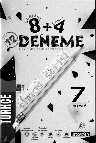 12 DENEME ELMAS SERİSİ TÜRKÇE ANKA Fotokopi