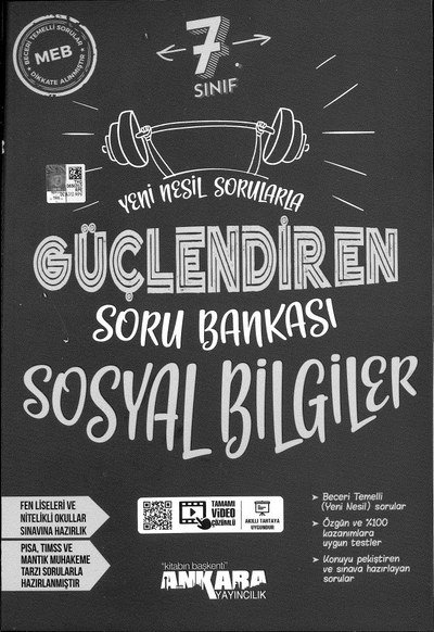 GÜÇLENDİREN SORU BANKASSI SOSYAL BİLGİLER ANKA Fotokopi
