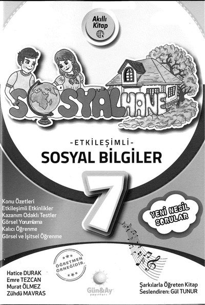 SOSYALHANE ETKİLEŞİMLİ SOSYAL BİLGİLER ANKA Fotokopi