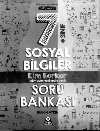 SOSYAL BİLGİLER KİM KORKAR SORU BANKASI ANKA Fotokopi
