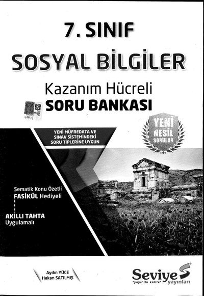 SOSYAL BİLGİLER KAZANIM HÜCRELİ SORU BANKASI ANKA Fotokopi