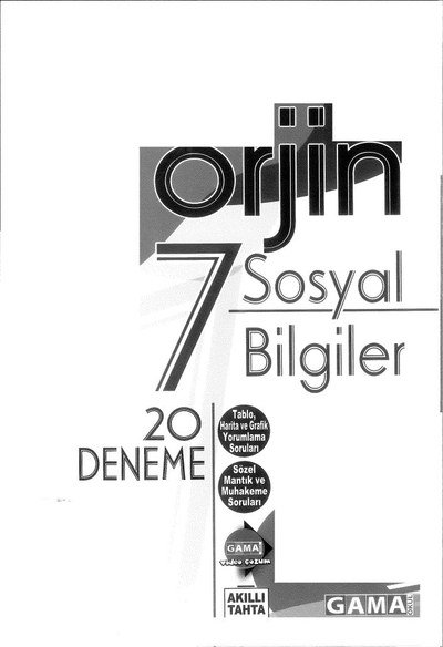 ORJİN SOSYAL BİLGİLER 20 DENEME