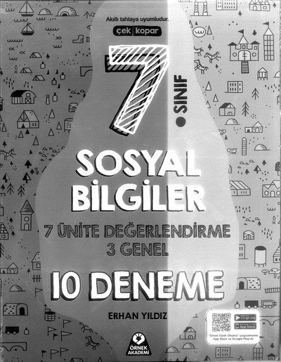 SOSYAL BİLGİLER 7 ÜNİTE DEĞERLENDİRME 10 DENEME ANKA Fotokopi