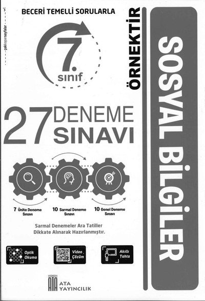 27 DENEME SINAVI SOSYAL BİLGİLER