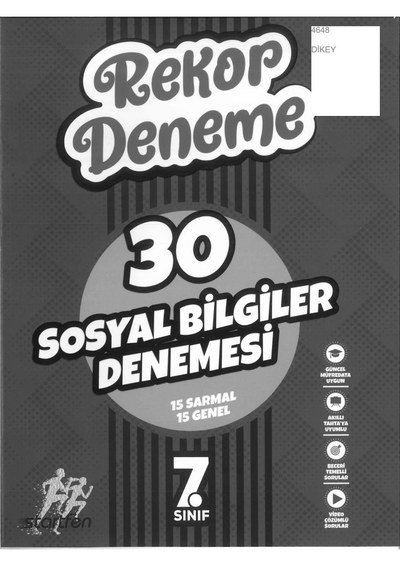 REKOR DENEME 30 SOSYAL BİLGİLER DENEMESİ ANKA Fotokopi