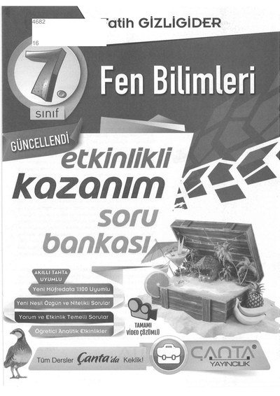 FEN BİLİMLERİ ETKİNLİKLİ KAZANIM SORU BANKASI ANKA Fotokopi