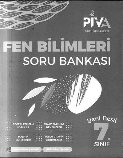FEN BİLİMLERİ SORU BANKASI