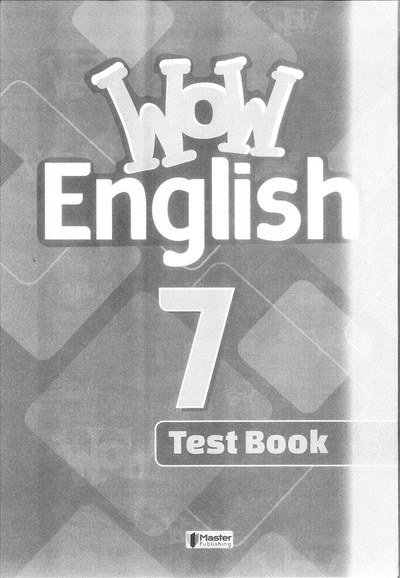 WOW ENGLISH TEST BOOK ANKA Fotokopi