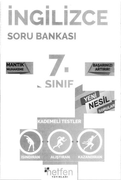 İNGİLİZCE SORU BANKASI KADEMELİ TESTLER ANKA Fotokopi