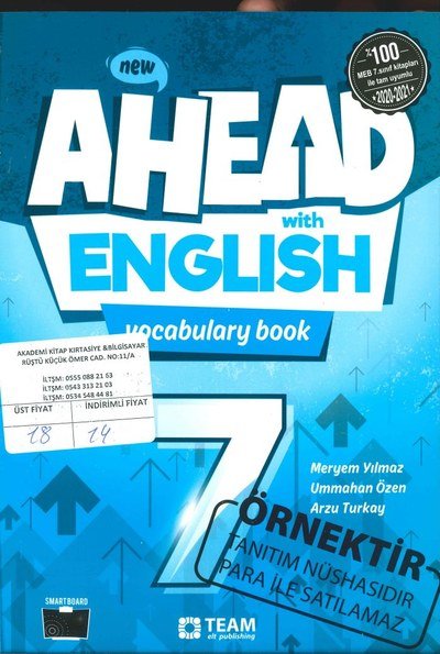 AHEAD WITH ENGLISH VOCABULARY BOOK