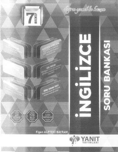 İNGİLİZCE SORU BANKASI