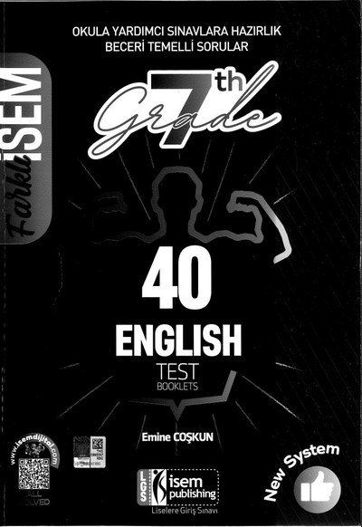 40 ENGLISH TEST BOOKLETS ANKA Fotokopi
