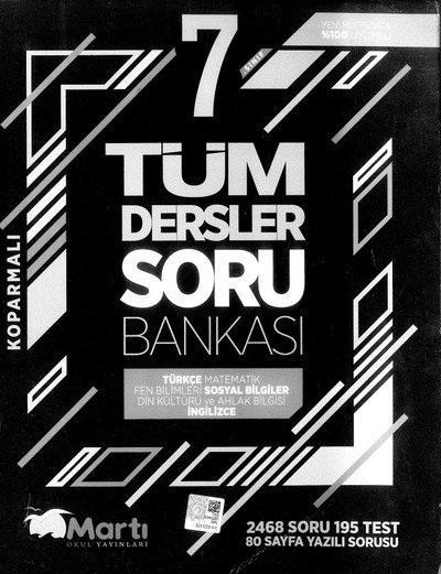 TÜM DERSLER SORU BANKASI ANKA Fotokopi