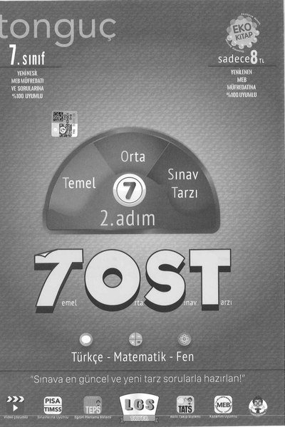 TEMEL ORTA SINAV TARZI 2. ADIM TOST ANKA Fotokopi