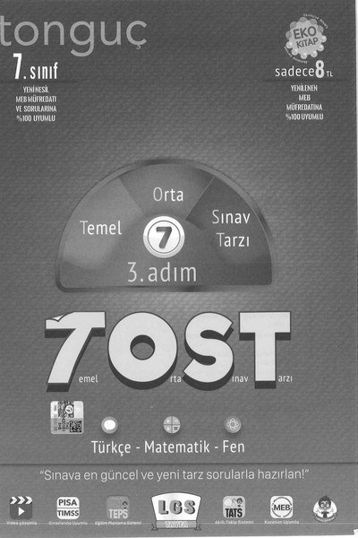TEMEL ORTA SINAV TARZI 3. ADIM TOST