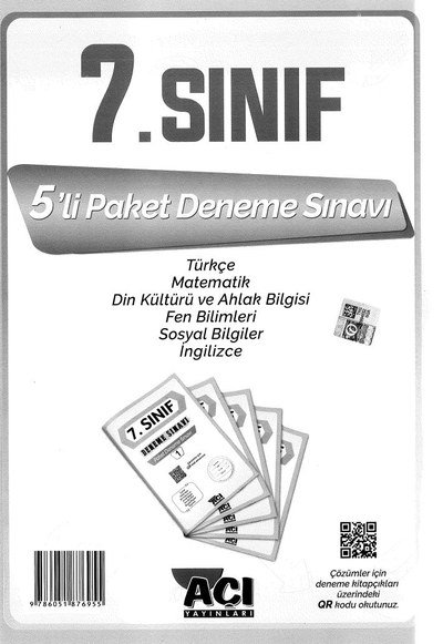 5'Lİ PAKET DENEME SINAVI ANKA Fotokopi